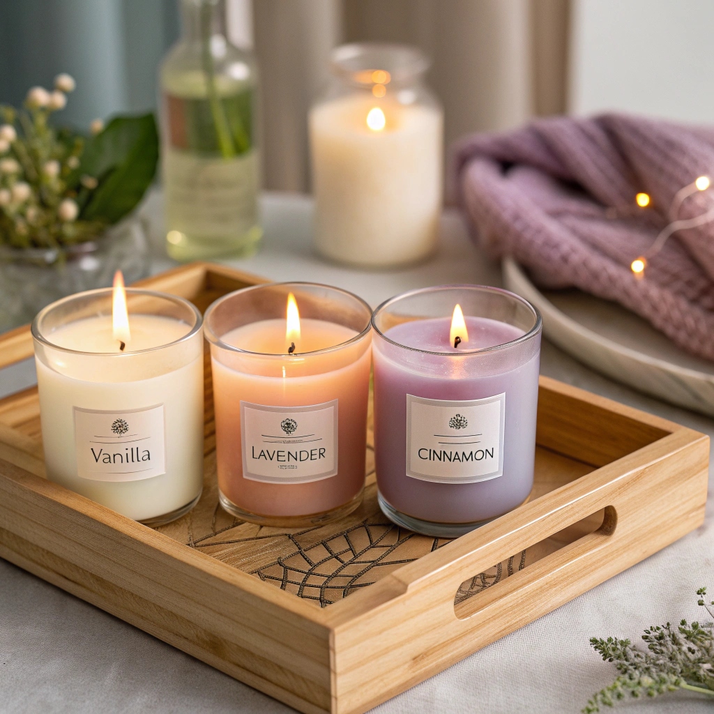 Etikettering av doftljus